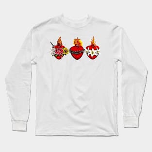 Hearts of the Holy Family Long Sleeve T-Shirt